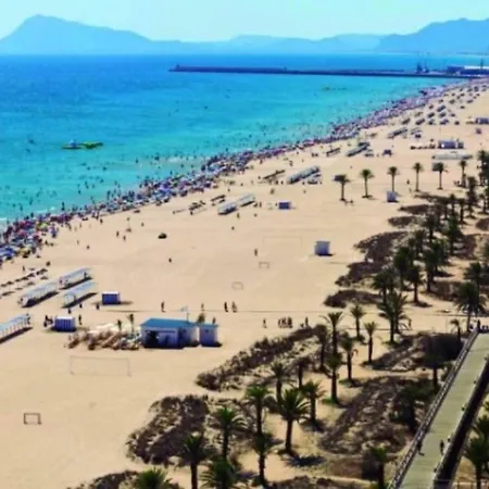 .Apartamento 1A Linea De Playa + Piscina + Parking Daimus Exterior photo