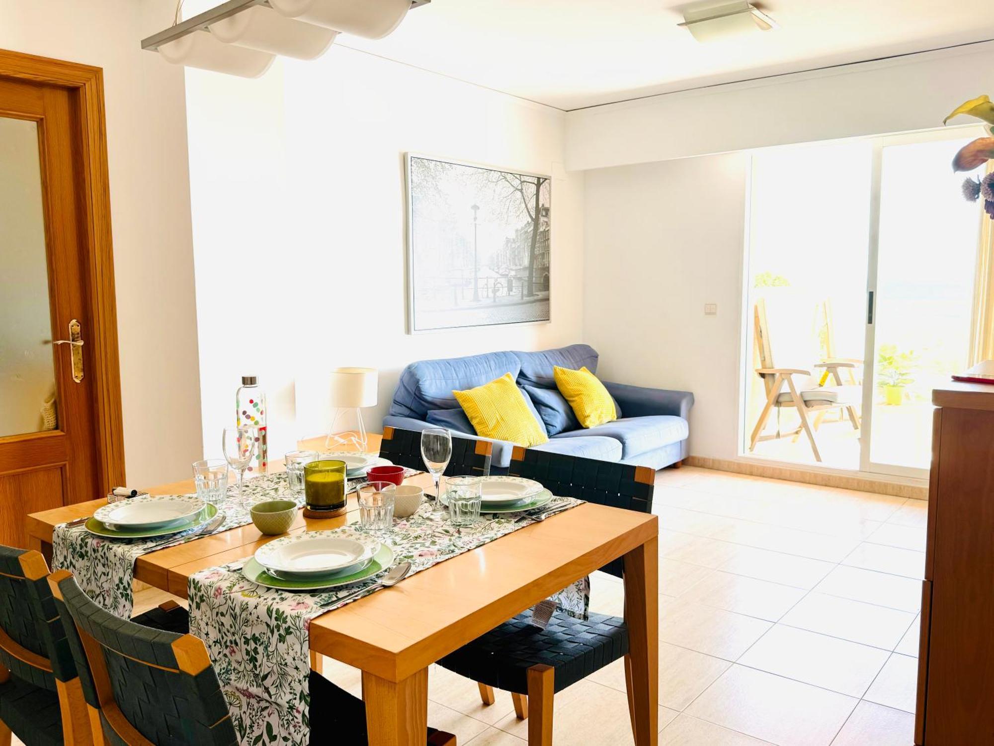 .apartamento 1a Linea De Playa + Piscina + Parking